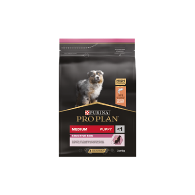 Pro Plan 3 kg Puppy Sensitive Skin Medium Somonlu Köpek Maması 