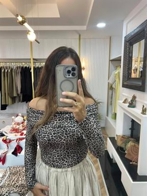 Leopar top
