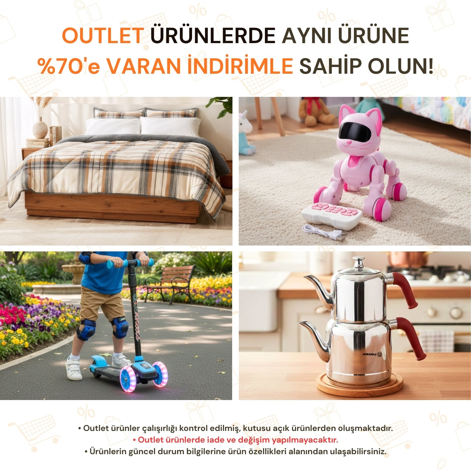 Outlet Ürünler Mobil