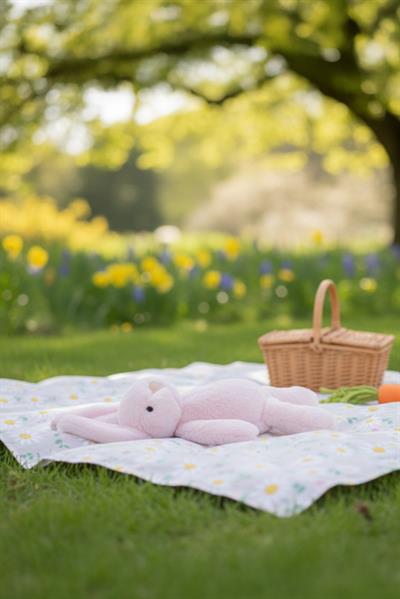 Yumuşacık Peluş Tavşan Hediyelik Bebek Uyku ve Oyun Arkadaşı 45 cm Oyuncak