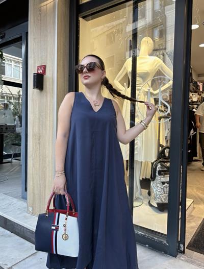 Tencel Rahat Kesim Elbise