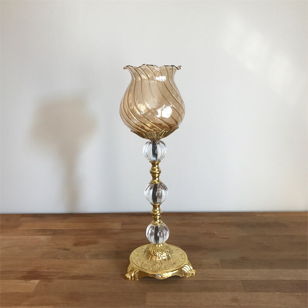 Kristal Gold Şamdan
