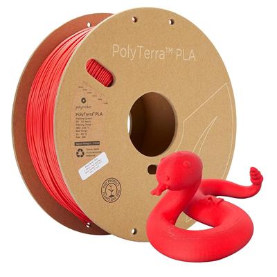 PolyTerra PLA Filament Lava Kırmızı