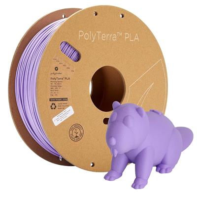 PolyTerra PLA Filament Lavanta Mor