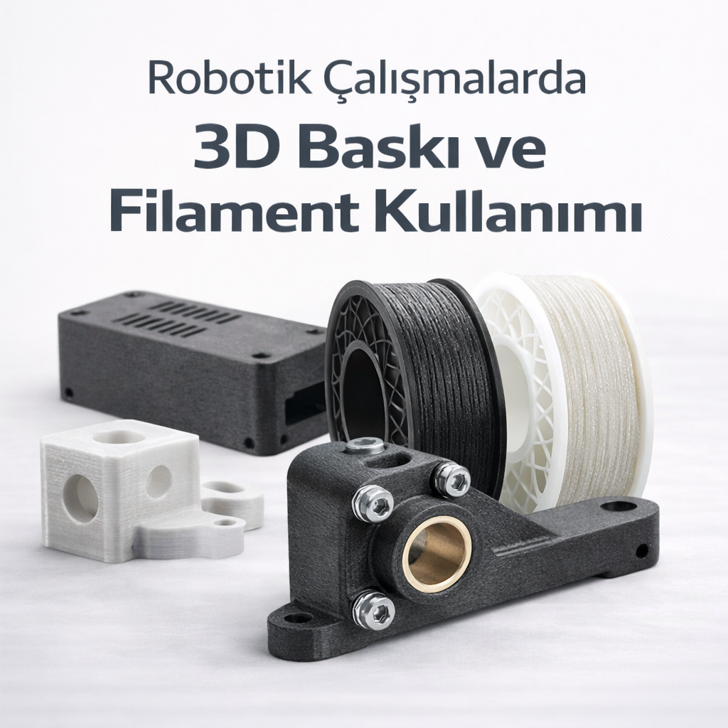 Robotik Çalışmalarda 3D Baskı ve Filament Kullanımı