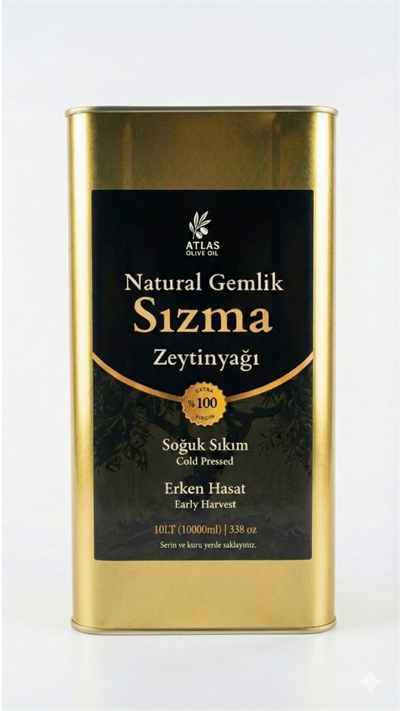 Gemlik Naturel Sızma Zeytinyağı (10lt)