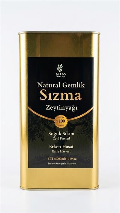 Gemlik Naturel Sızma Zeytinyağı (5lt)