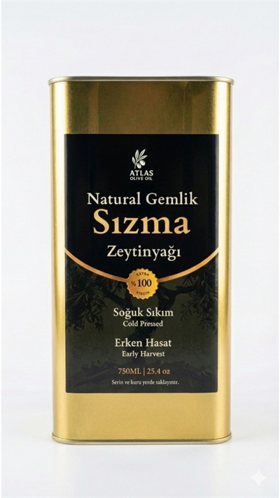 Gemlik Naturel Sızma Zeytinyağı (750ml)