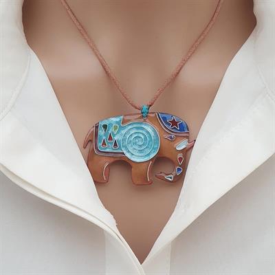 Cloisonné Fil Kolye II