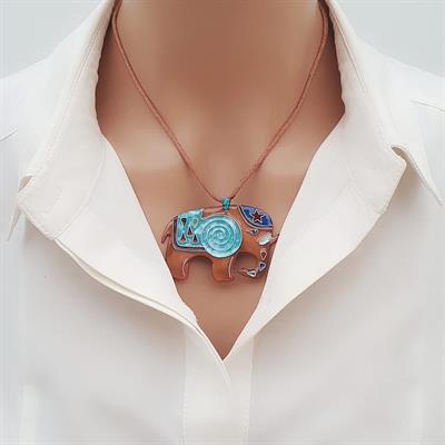 Cloisonné Fil Kolye II