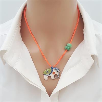 Cloisonné Fil Kolye III