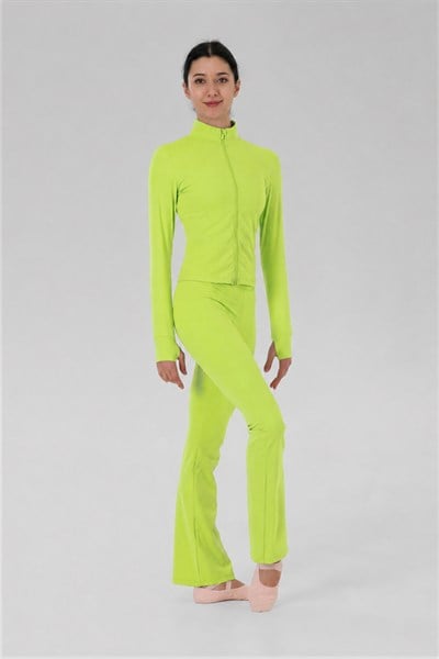 Gymo Dancewear D2061 Renata Hoodie Fosforlu Sarı