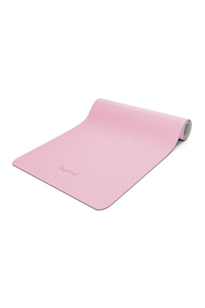 Gymo Pro Series 6mm TPE Yoga Matı Pilates Minderi 183x66mm Pembe