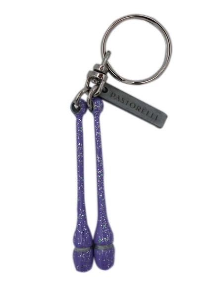 Pastorelli Clubs Keychain Lilac