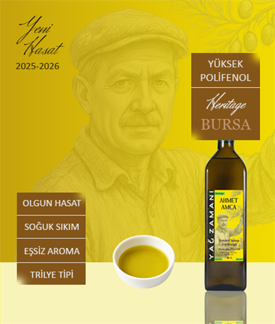 1 Litre Olgun Hasat Naturel Sızma Zeytinyağı