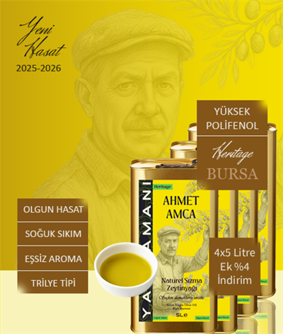 4x5 Litre Olgun Hasat Naturel Sızma Zeytinyağı