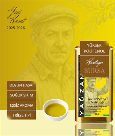 5 Litre Olgun Hasat Naturel Sızma Zeytinyağı