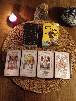 Başlangıç Tarot Destesi 78 Kart - Arındırma Kesesi Hediyeli