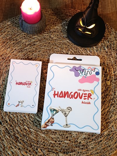 Hangover İçki Oyunu Klasik Versiyon - Kese Hediyeli 45 Kart | Eğlenceli Kart Oyunu