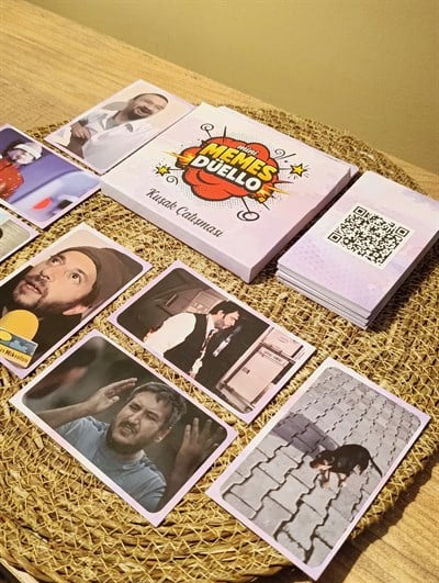 Memes Bulmaca Kutu Oyunu Kuşak Çatışması - Kese Hediyeli - Eğlenceli Grup & Parti Oyunu