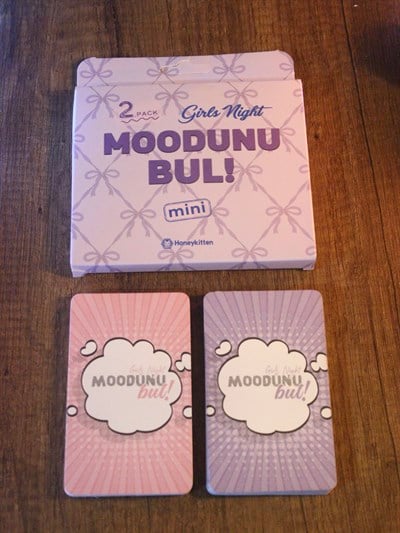 Modunu Bul Girls Night Kartları - Kese Hediyeli 41 Kart 2. Model