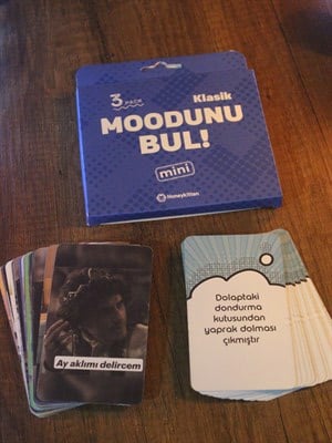 Modunu Bul Klasik Oyun Kartları - Kese Hediyeli 41 Kart 3. Model