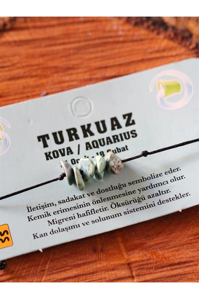 Turkuaz Spiritüel Enerji Bileklik