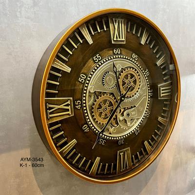 60 CM Metal Duvar Saati 