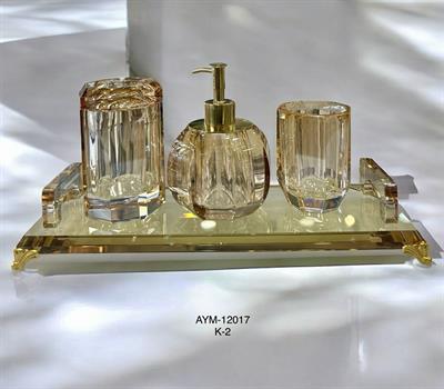 Kristal Banyo Seti Bal