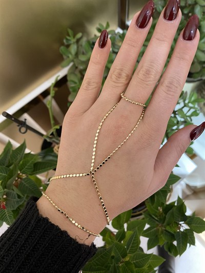 EZME ZİNCİR ŞAHMERAN -gold
