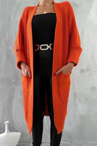 Hipatu Cepli Oversize Hırka(1916)