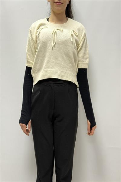 Hipatu Kısa Kol Fiyonklu Kazak(1927)