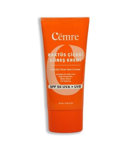 KAKTÜS ÇİÇEĞİ GÜNEŞ KREMİ (50SPF-UVA+UVB)