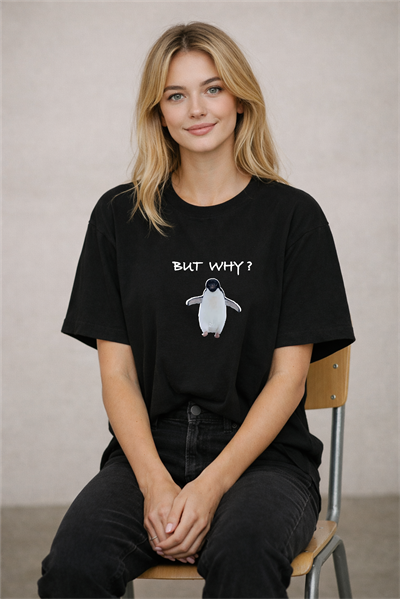 PENGUEN BUT WHY TSHİRT