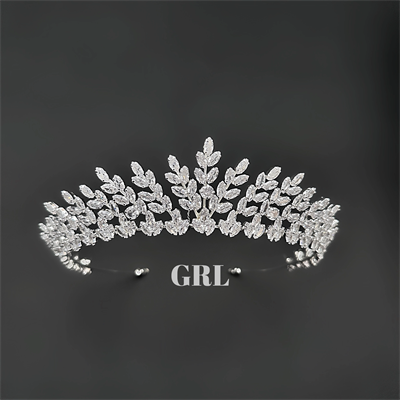 ''LEYLA'' ZİRKON TAŞLI GELİN TACI