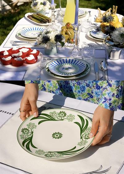 Emerald Rosemary Yemek Tabağı