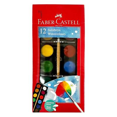 Faber-Castell Redline Suluboya 12 Renk Küçük Boy