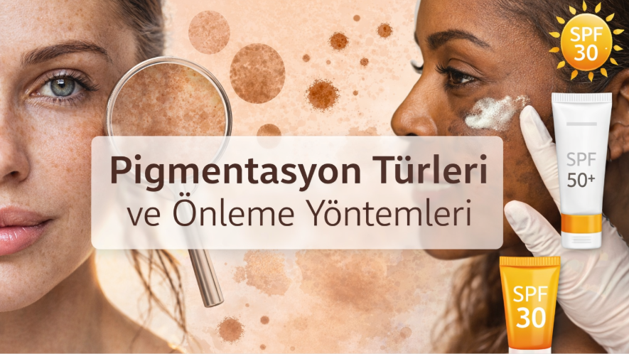 Lekeli ciltler,Pigmentasyon türleri,Pigmentasyon önleme yöntemleri,Cilt leke türleri