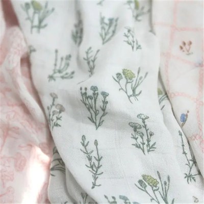 Aden & Anais - French Floral İpek Yumuşak 3lü Müslin Set