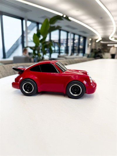 Baghera - 911 Porsche Kırmızı Oyuncak Araba