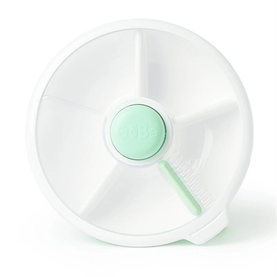 Göbe Kids - Büyük Boy Snack Spinner Yemek Kabı Yeşil
