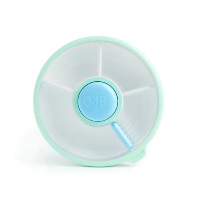 GöBe Kids - Snack Spinner Yemek Kabı Mavi