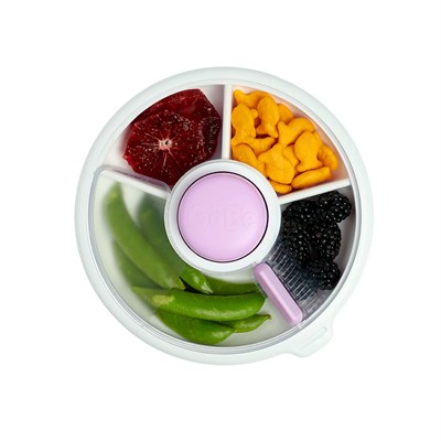 GöBe Kids - Snack Spinner Yemek Kabı Mor