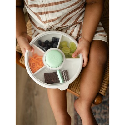 GöBe Kids - Snack Spinner Yemek Kabı Yeşil