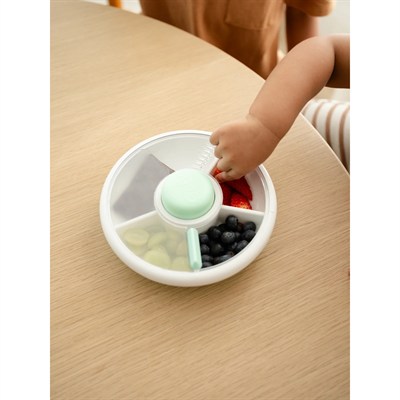 GöBe Kids - Snack Spinner Yemek Kabı Yeşil