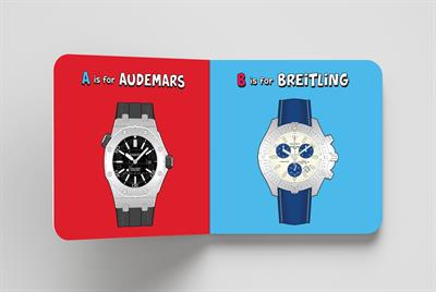 Diaper Book Club-R is for Rolex-ABCs for the Future Watch Collectors