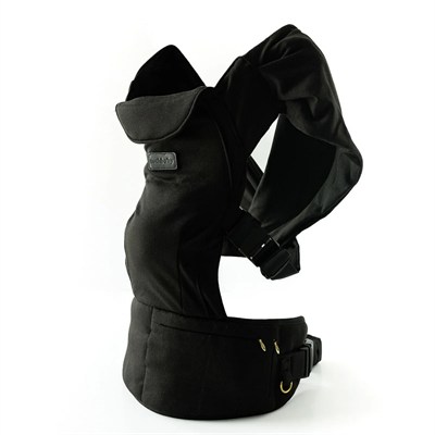 TushBaby - Pearl Wrap Kumaş Bebek Kanguru Siyah