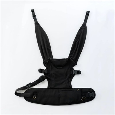 TushBaby - Pearl Wrap Kumaş Bebek Kanguru Siyah