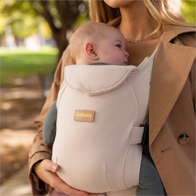 TushBaby - Pearl Wrap Kumaş Kanguru Krem