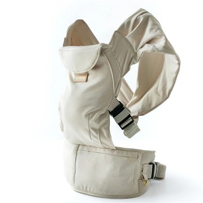 TushBaby - Pearl Wrap Kumaş Kanguru Krem